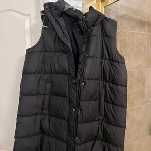 Weatherproof Charcoal Puffer Vest
